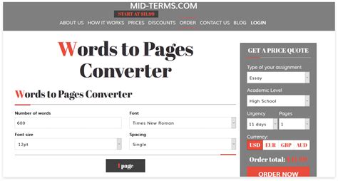 8 Best Words To Pages Converters To Calculate Your Paper
