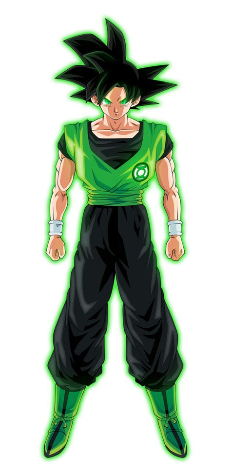 Goku Green Lantern By Obsolete00 On Deviantart
