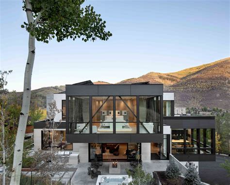 Vail Modern Mountain Home In Colorado By Brandon Architects