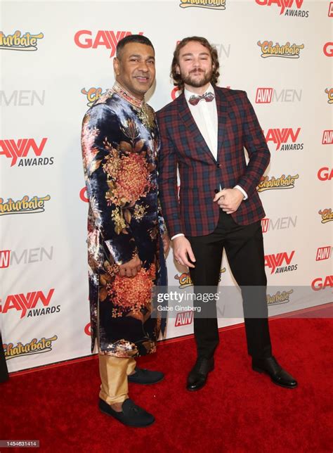 magic mike hung and max adonis attend the 2023 gayvn awards show at news photo getty images