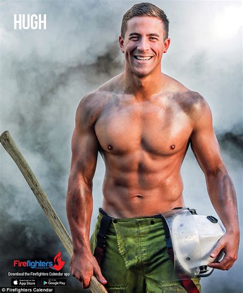 The Men From The Firefighter S Calendar Strip Off For Daily Mail