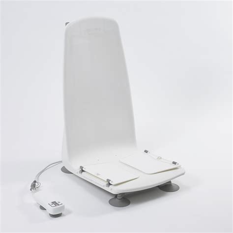 A shower chair has a functional design and provides a comfortable place to sit when you bath. The Archimedes Is A Battery Powered Bath Lift | Mangar Health