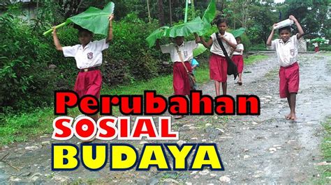 Perilaku Masyarakat Dalam Menyikapi Perubahan Sosial Budaya Penggambar