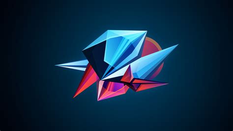 Download Wallpaper Abstract 3d Shapes 1920x1080
