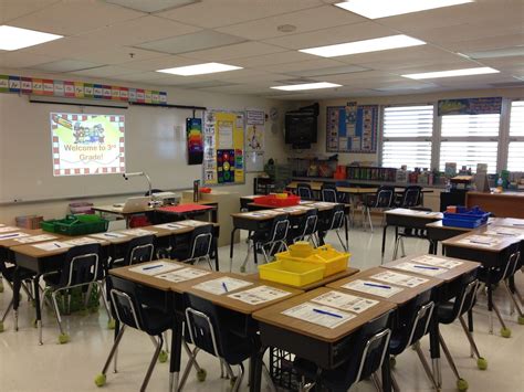 Finally Ready For Open House Desk Arrangements Classroom Seating Arrangements Classroom