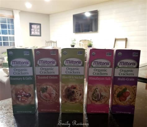 Miltons Craft Bakers Gourmet Organic And Gluten Free Crackers ~ Review