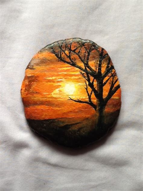 15 Top Rock Painting Ideas Sunset You Can Use It Without A Penny