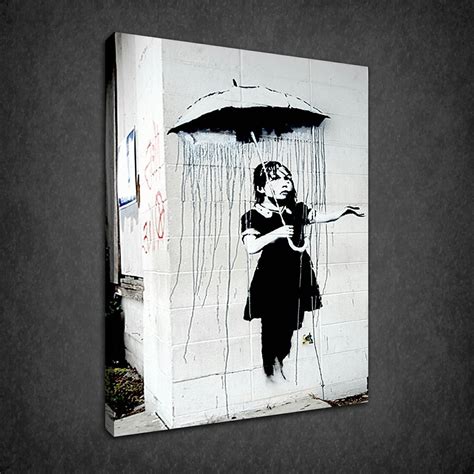 14 great banksy street art photos and quotes! 2019 Best of Banksy Wall Art Canvas