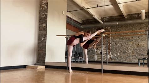 Ballet Barre Stretch For Flexibility Youtube