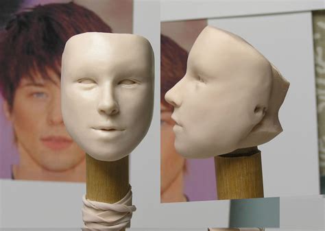 Tutorial Of Sculpting A Ooak Portrait Head In Polymer Clay