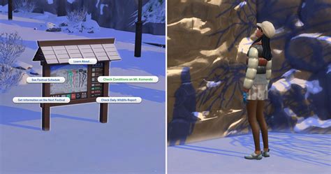 The Sims 4 Snowy Escape How To Build Climbing Skill Quickly Game