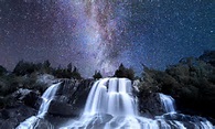 Now that's a Skyfall: The waterfall which looks like it starts off on ...