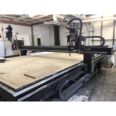 Used 2001 Axyz 8012 Used 3 Axis Cnc Routers 20366 Cnc Router Store