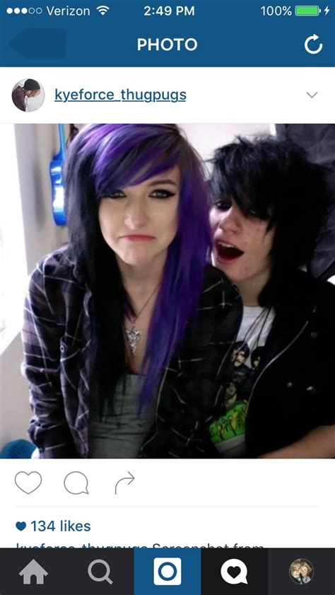 Alex And Johnnie Cute Emo Couples Cute Emo Outfits Emo Couples