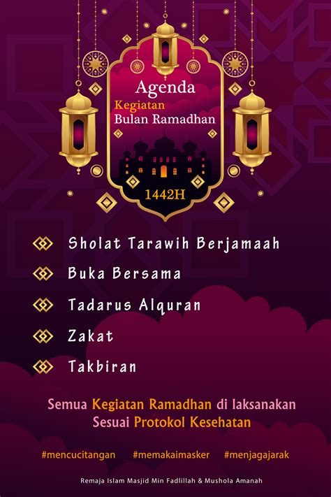 Contoh Desain Banner Kegiatan Di Bulan Ramadhan 2021