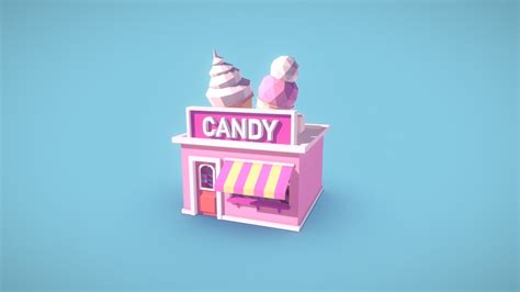 Candy Shop Download Free 3d Model By Ivan Norman Vanidza 51411d4