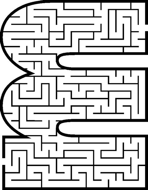 Image Result For Letter M Maze Letter Activities Pres