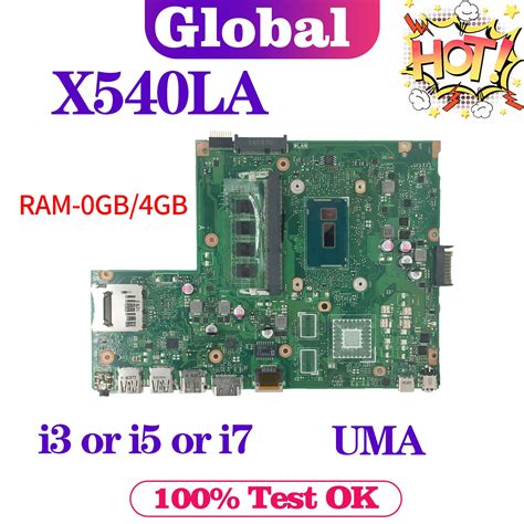 Notebook X540l Mainboard For Asus Vivobook X540la A540la F540la K540la