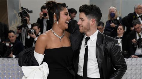 Priyanka Chopra And Nick Jonas Twin In Black At Met Gala 2023 Fans Say