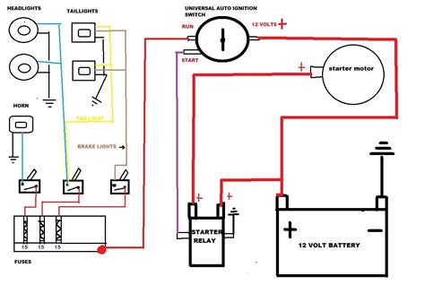 Wiring a light switch (power into light). power-wheels-wiring-diagram.jpg 1,184×796 pixels | Power ...