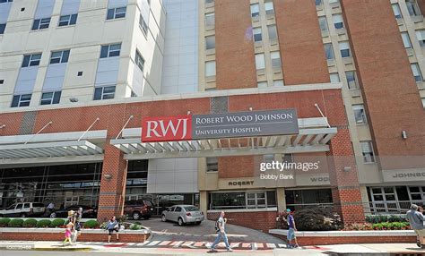 Exterior View Of The Robert Wood Johnson University Hospital On June