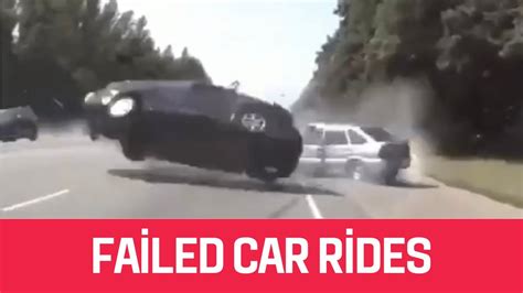 Car Crashes Compilation Failed Cars Rides 18 Youtube