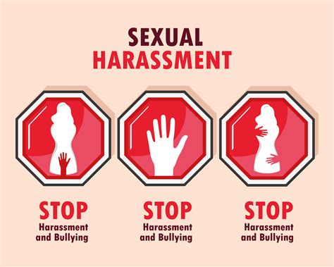 Sexual Harassment Card 4103509 Vector Art At Vecteezy