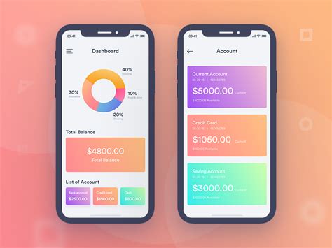 This data is gathered in order to provide the relevant functionality. Finance Mobile App UI by Mithun Ray on Dribbble