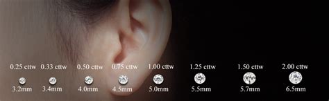 Diamond Earrings Studs 12 Ct Diamond Stud Earrings