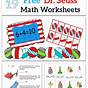 Dr Seuss Math Worksheets Kindergarten