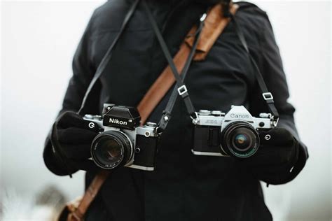 vintage nikon em 35mm slr camera with sigma 55 200mm lens ideal for a beginner visual arts