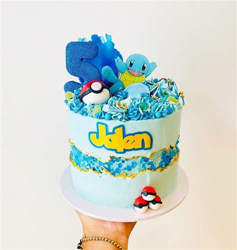 Eat Your Heart Out By Max On Instagram “💙 Birthdaycake Pokemoncake