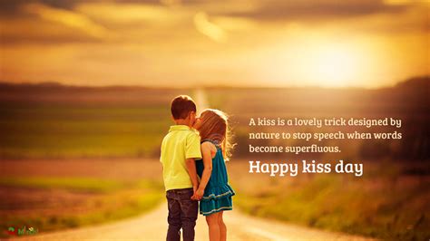 But i'll do my part! Happy Kiss Day February 13 2017 Monday Images Quotes Sms