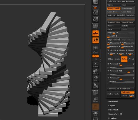 Array Mesh Rotation Is Not Working Correctly Zbrushcentral
