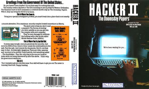 Hacker Ii The Doomsday Papers