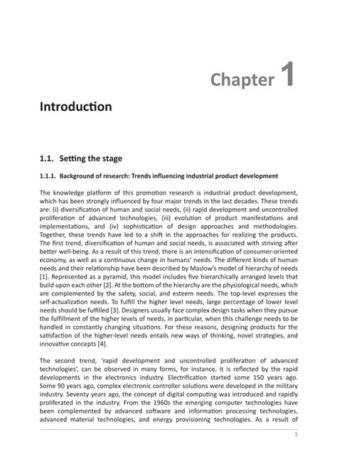 Pdf Phd Thesis Chapter 1 Introduction