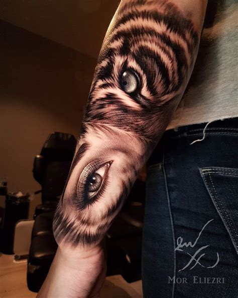 Updated Fierce Tiger Eyes Tattoo Designs August