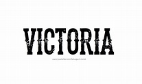 Desenhos de Tatuagem com o Nome Victoria