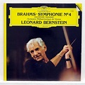 Brahms : symphony no. 4 in e minor op. 98 by Leonard Bernstein, LP with ...
