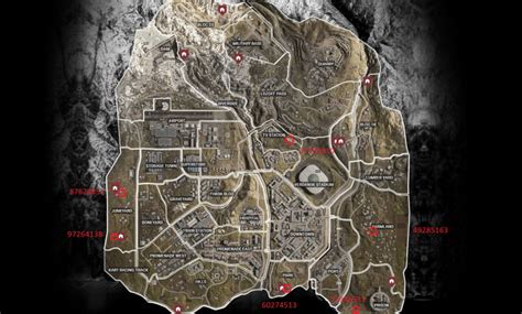 Call Of Duty Warzone Bunkers Codes Et Emplacements De Tous Les Abris