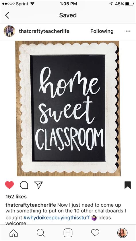 Home Sweet Classroom This Is Super Cute Maybe A Future Diy For My