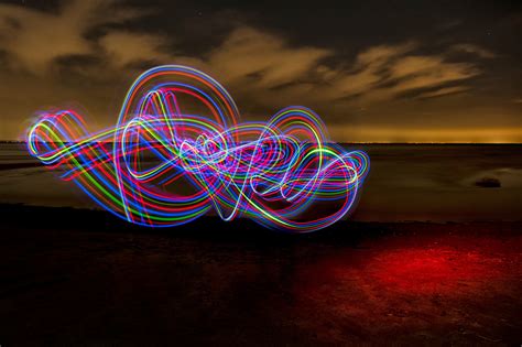 Light Painting Abstract Royalty Free Stock Photo