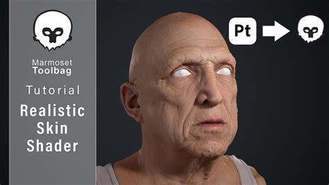 How To Create Realistic Skin Shader In Marmoset Toolbag 4 Youtube