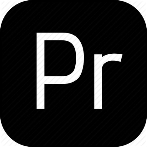 Just make sure your file has a transparent background so you can superimpose the image over your video, if desired. Adobe Premiere Pro Logo Vector