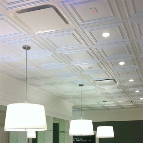 Explore costs per square foot to install a false ceiling in a basement or other room. Ceilume Smart Ceiling Tiles - Customer Photo Gallery ...