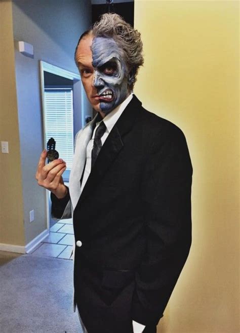 Classy Two Face Cosplay Two Face Costume Two Faces Batman Cosplay