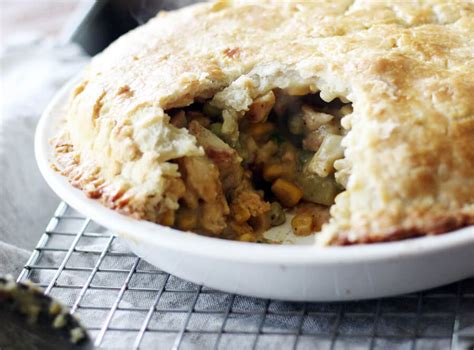 Chicken pot pie with frozen pie crust. Homestyle Double Crust Chicken Pot Pie | Buy This Cook That