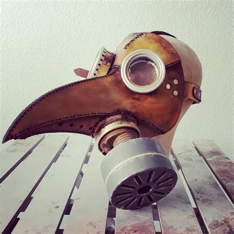 Newest Creation The Plague Doctor Gas Mask Available On Our Etsy Shop