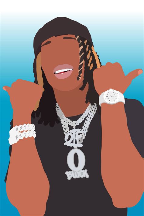 King Von Coloring Page