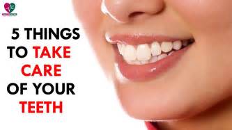 5 Things To Take Care Of Your Teeth Health Sutra Youtube